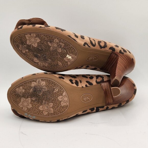 "Scala" Heel in Leopard Printed Suede from SOFFT - Picture 7 of 7